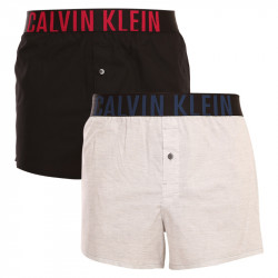 2PACK tarka Calvin Klein férfi boxeralsó (NB2637A-207)