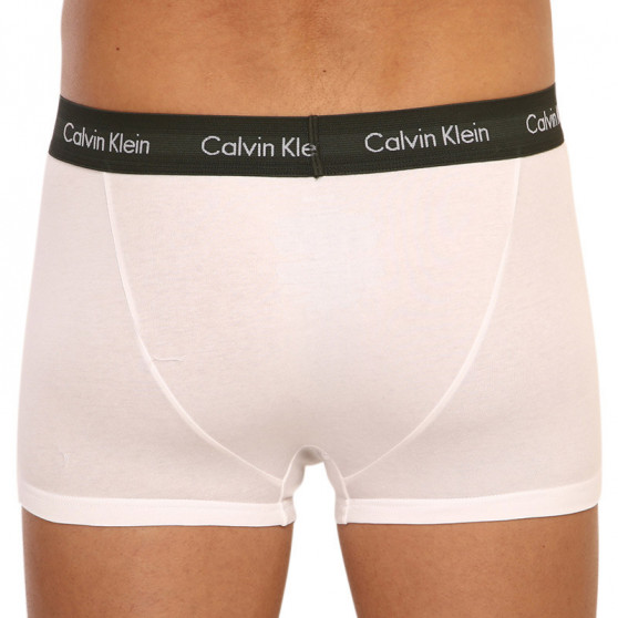 3PACK fehér Calvin Klein férfi boxeralsó (U2664G-1TS)
