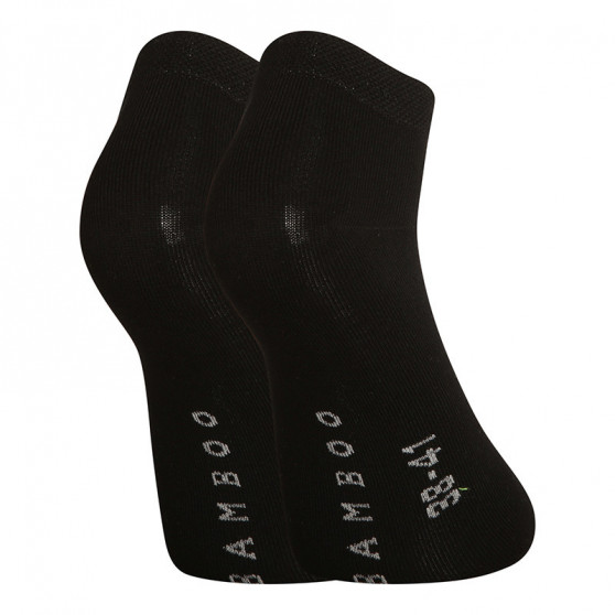 Gino Fekete bambusz  zokni (82005)