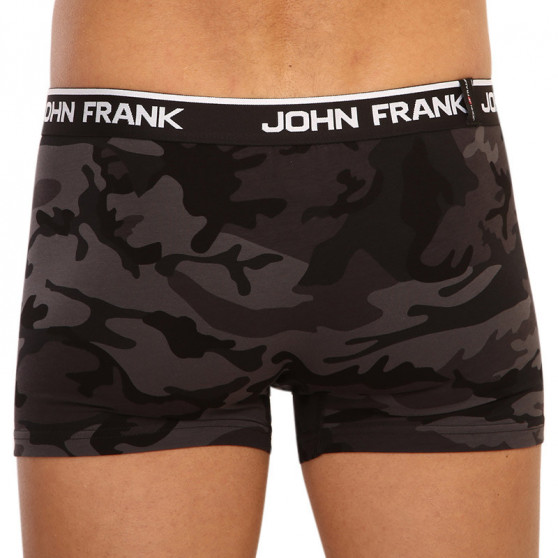 2PACK fekete John Frank férfi boxeralsó (JF2BMC07)