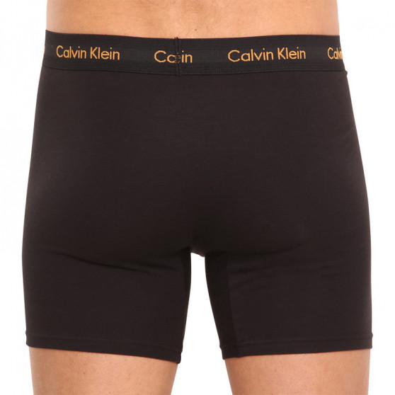 3PACK fekete Calvin Klein férfi boxeralsó (NB1770A-1T8)