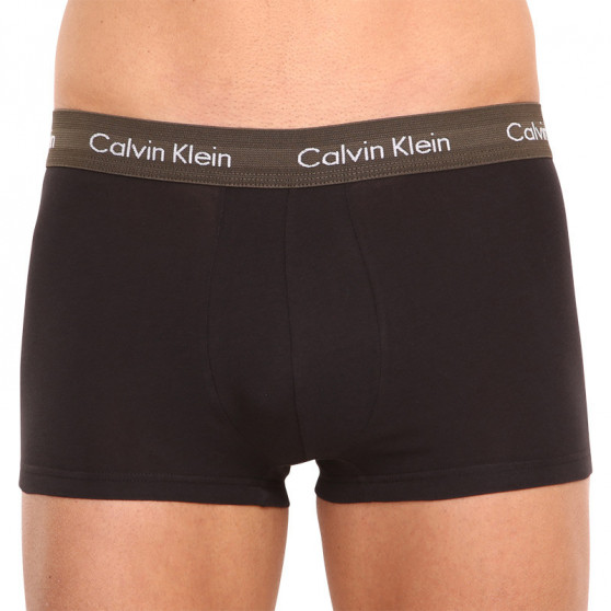 3PACK fekete Calvin Klein férfi boxeralsó (U2664G-1TU)