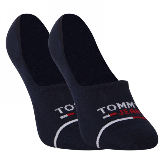 2PACK extra alacsony kék Tommy Hilfigerférfi zokni (701218959 002)
