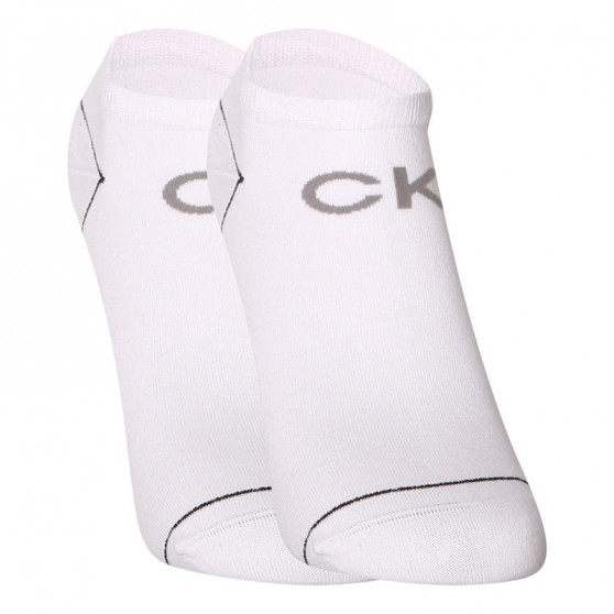 2PACK Fehér rövid Calvin Klein zokni (701218779 002)