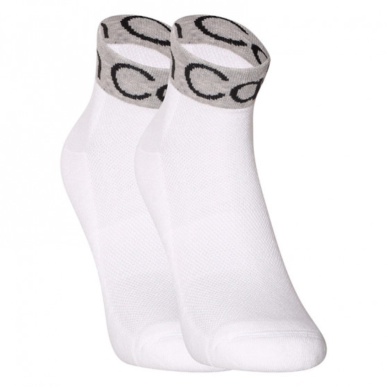 3PACK fehér boka Calvin Klein zokni (701218722 002)