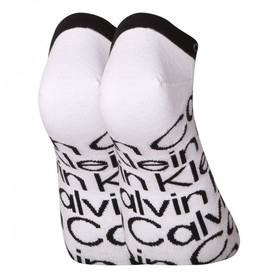 2PACK Fehér rövid Calvin Klein zokni (701218714 002)