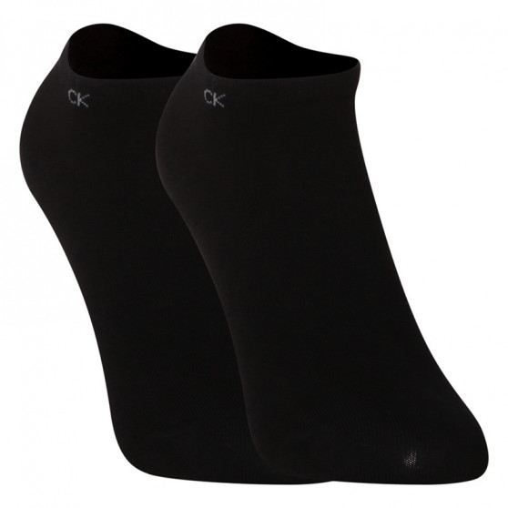 2PACK Fekete rövid Calvin Klein zokni (701218714 001)