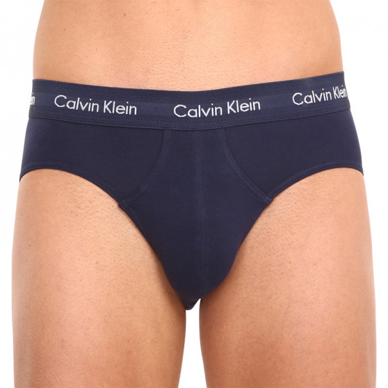3PACK Férfi slip alsónadrág Calvin Klein tarka (U2661G-208)