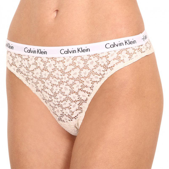 3PACK Tarka Calvin Klein női brazil alsó (QD3925E-143)