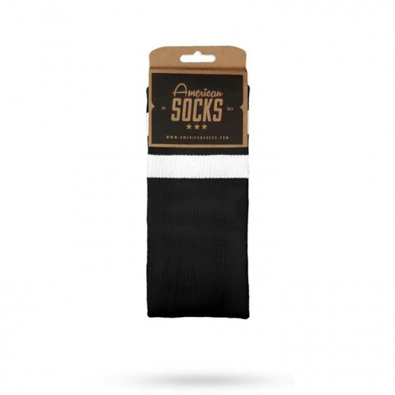 Zokni American Socks Vissza fekete színben I (AS055)