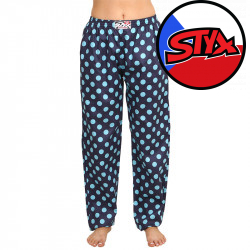 Styx Pöttyös  női nadrágok alváshoz (DKD1053)