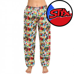 Styx Emoji  női nadrágok alváshoz (DKD954)