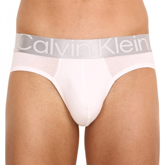 3PACK Férfi slip alsónadrág Calvin Klein tarka (NB3129A-MPI)