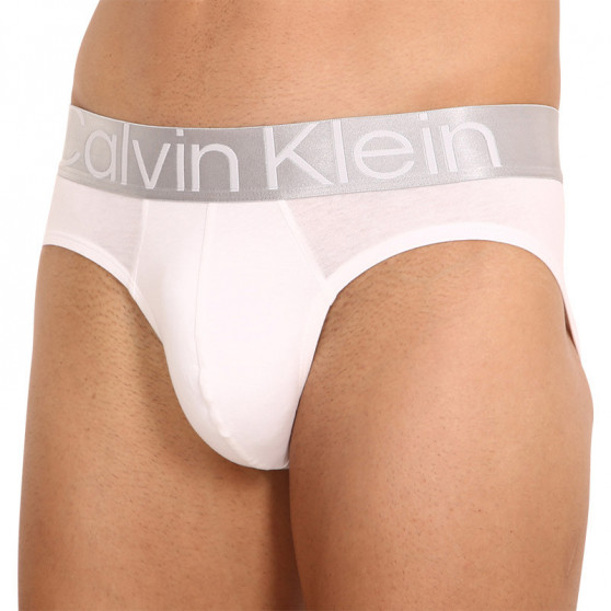 3PACK Férfi slip alsónadrág Calvin Klein tarka (NB3129A-MPI)