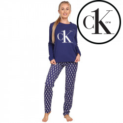 Kék CK ONE női pizsama (QS6773E-X00)