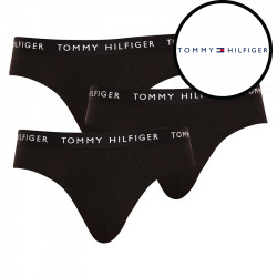 3PACK fekete Tommy Hilfiger férfi slip alsónadrág (UM0UM02206 0TE)