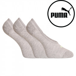 3PACK Extra rövid szürke Puma zokni (171002001 042)