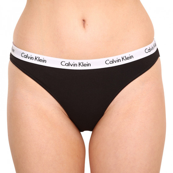 3PACK tarka Calvin Klein női alsók (QD3588E-1CX)