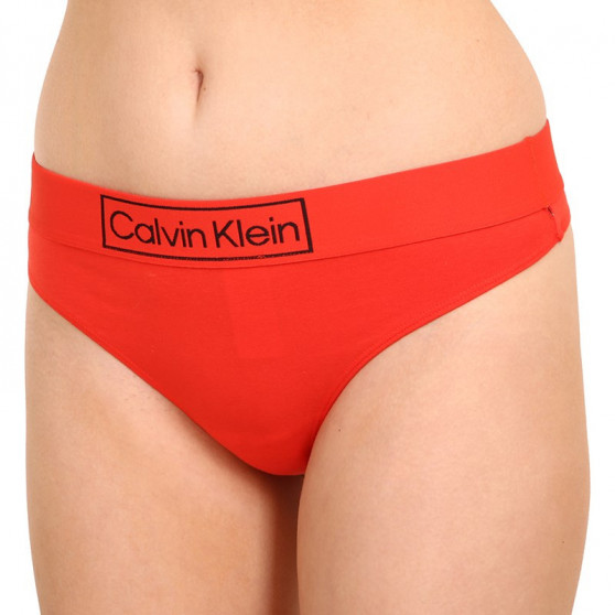 Calvin Klein Piros  női tanga (QF6774E-XM9)