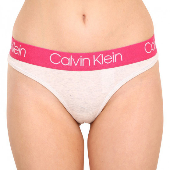 5PACK tarka Calvin Klein női tanga (QD6013E-1ID)