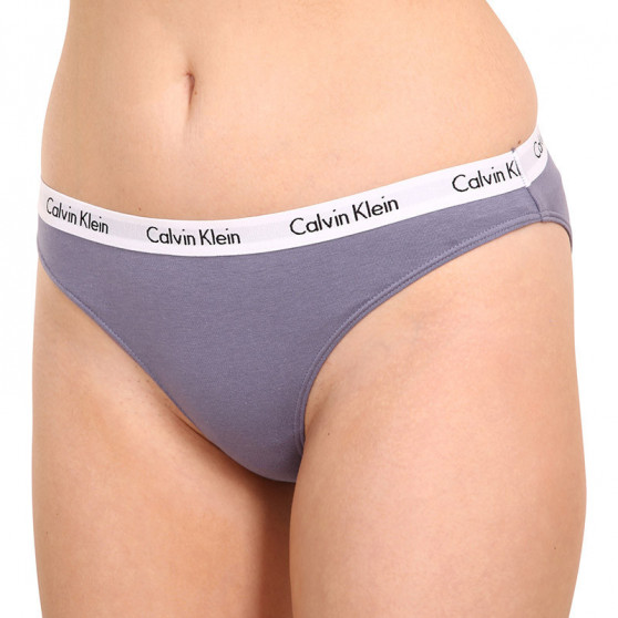 3PACK nagyméretű tarka Calvin Klein női alsók (QD3801E-1CX)