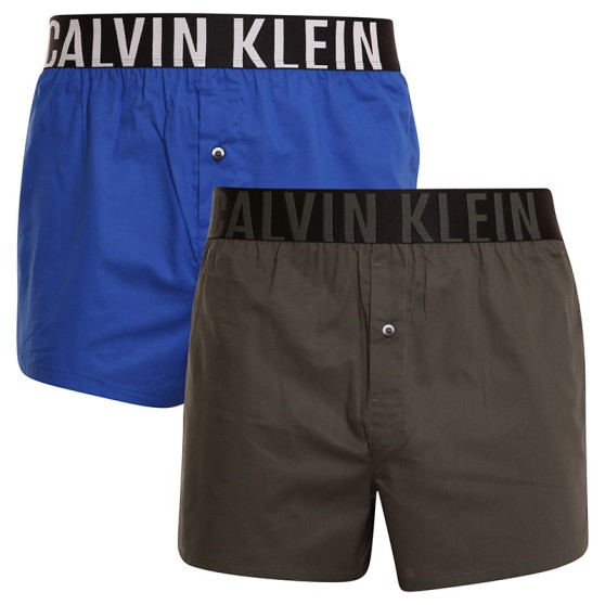 2PACK tarka Calvin Klein férfi klasszikus boxeralsó (NB2637A-206)
