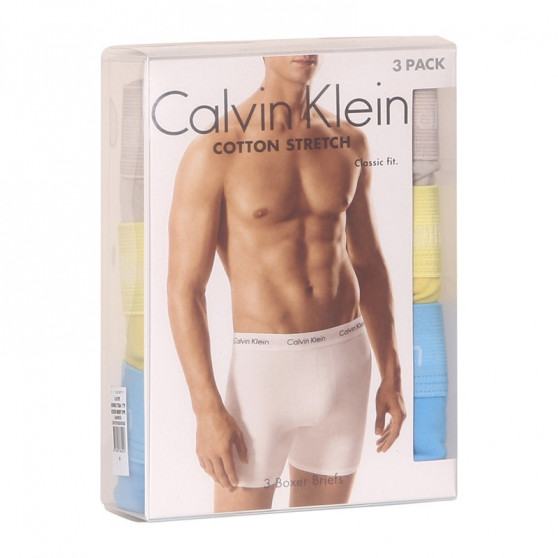 3PACK tarka Calvin Klein férfi boxeralsó (NB1770A-1T9)