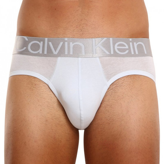 3PACK Férfi slip alsónadrág Calvin Klein tarka (NB3129A-13D)