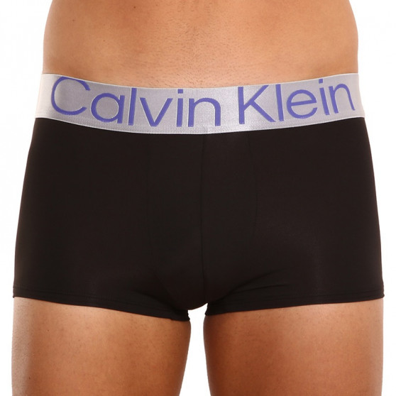 3PACK fekete Calvin Klein férfi boxeralsó (NB3074A-1EH)