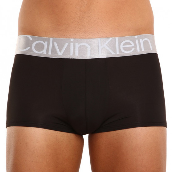 3PACK fekete Calvin Klein férfi boxeralsó (NB3074A-1EH)