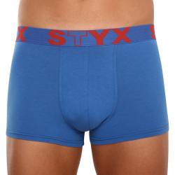 Kék férfi boxeralsó Styx sport gumi (G967)