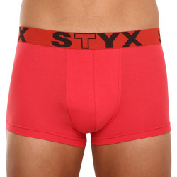 Piros férfi boxeralsó Styx sport gumi (G1064)