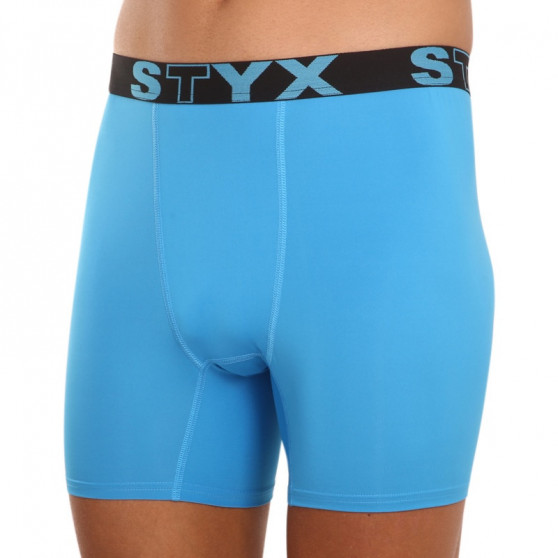 Styx Kék  férfi funkcionális boxeralsó (W969)