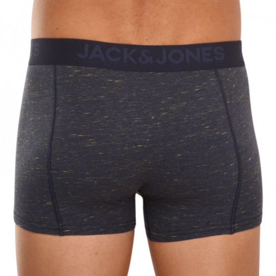 3PACK tarka Jack and Jones férfi boxeralsó (12184161 - Navy blazer/blue)