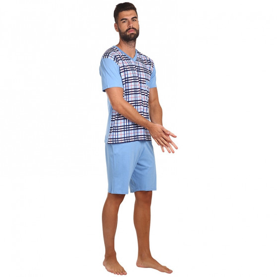Kék Foltýn férfi pizsama (FPT3)