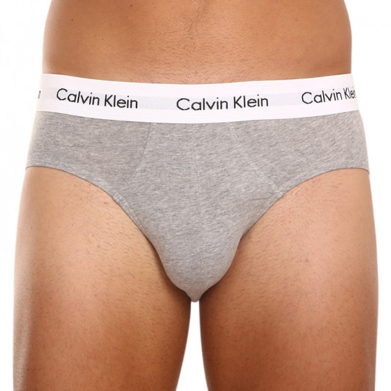 3PACK tarka Calvin Klein férfi slip alsónadrág (U2661G-998)