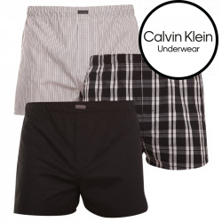 3PACK tarka classic fit Calvin Klein férfi boxeralsó (U1732A-BMS)