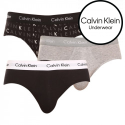 3PACK tarka Calvin Klein férfi fecske alsó (U2661G-YKS)