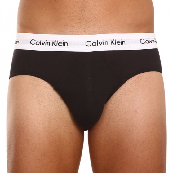 3PACK Férfi slip alsónadrág Calvin Klein tarka (U2661G-YKS)