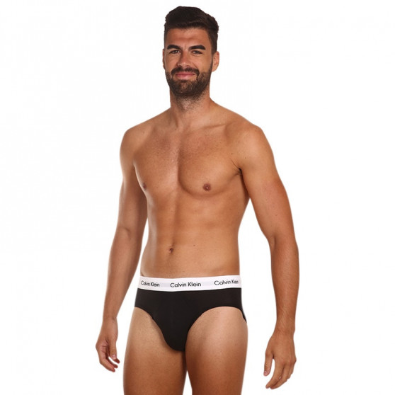 3PACK tarka Calvin Klein férfi slip alsónadrág (U2661G-YKS)