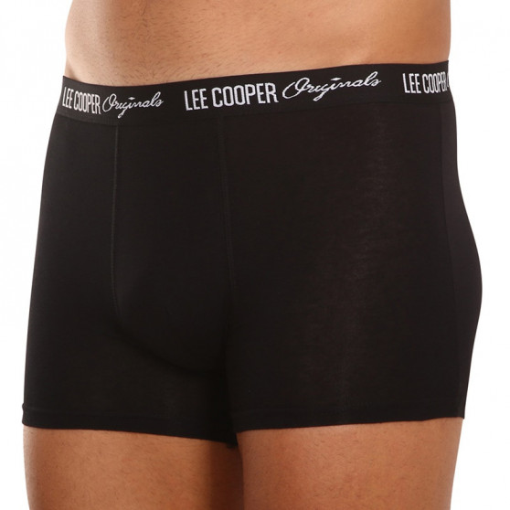5PACK fekete Lee Cooper férfi bokszer (LCU3200709A-1410366)