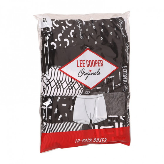 10PACK tarka Lee Cooper férfi boxeralsó (LCUBOX10P0102-1440169)