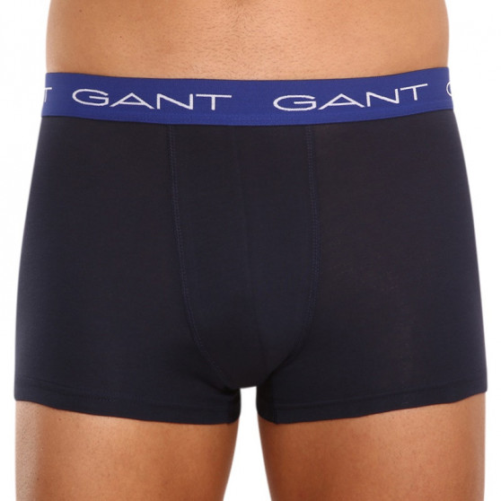 3PACK kék Gant férfi boxeralsó (902223003-433)