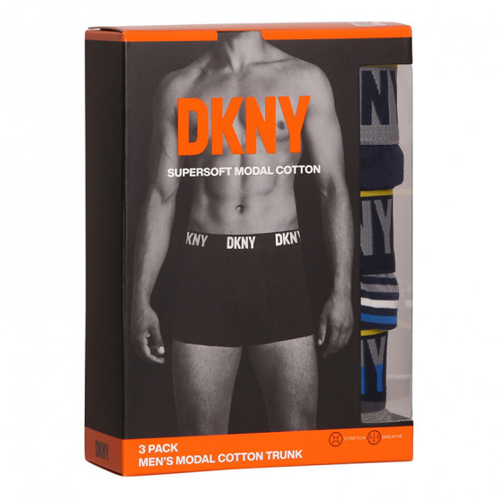 3PACKGrafton sokszínű DKNY férfi boxeralsó (U5_6661_DKY_3PKA)