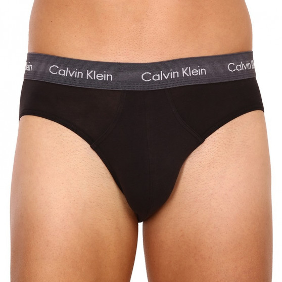 3PACK Férfi slip alsónadrág Calvin Klein tarka (U2661G-6EW)