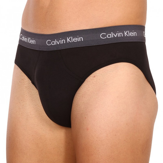 3PACK Férfi slip alsónadrág Calvin Klein tarka (U2661G-6EW)