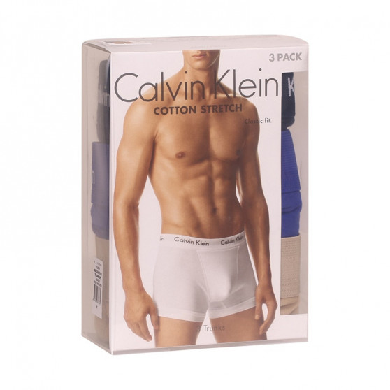 3PACK fekete Calvin Klein férfi boxeralsó (U2662G-6W1)