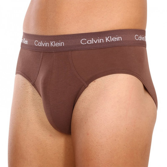 3PACK Férfi slip alsónadrág Calvin Klein tarka (U2661G-6F9)