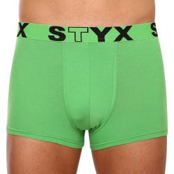 Zöld férfi boxeralsó Styx sport gumival (G1069)
