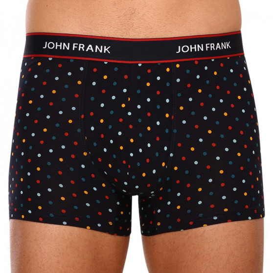 3PACK többszínű John Frank férfi boxeralsó (JF3BNSB01)